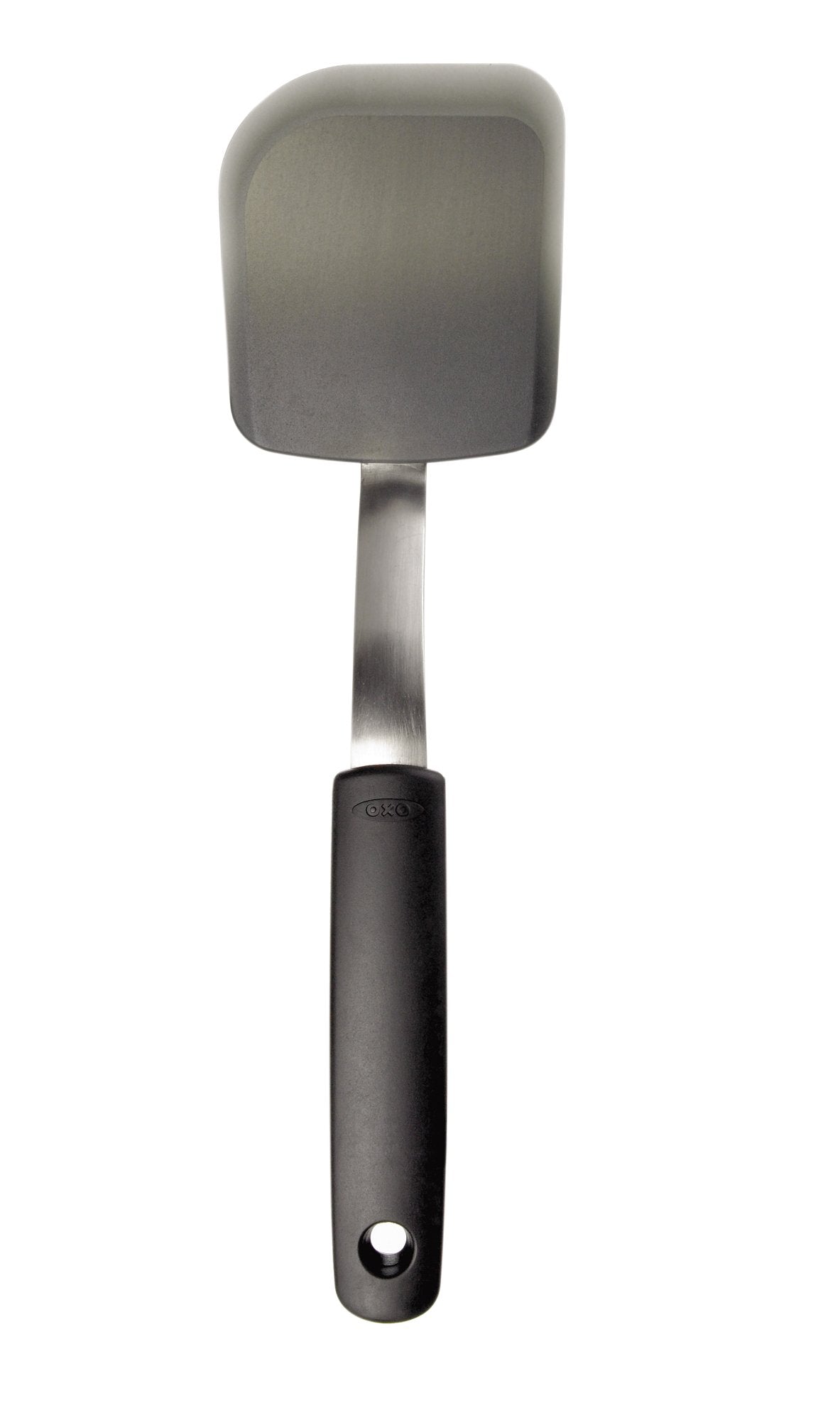 OXO Good Grips Silicone Cookie Spatula – front view with a thin flexible edge for cookies.