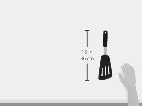 OXO Good Grips chic black design complements modern kitchen tools.