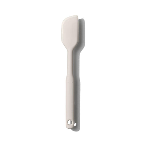 OXO Good Grips silicone small spatula with soft non-slip grip for coated pan use