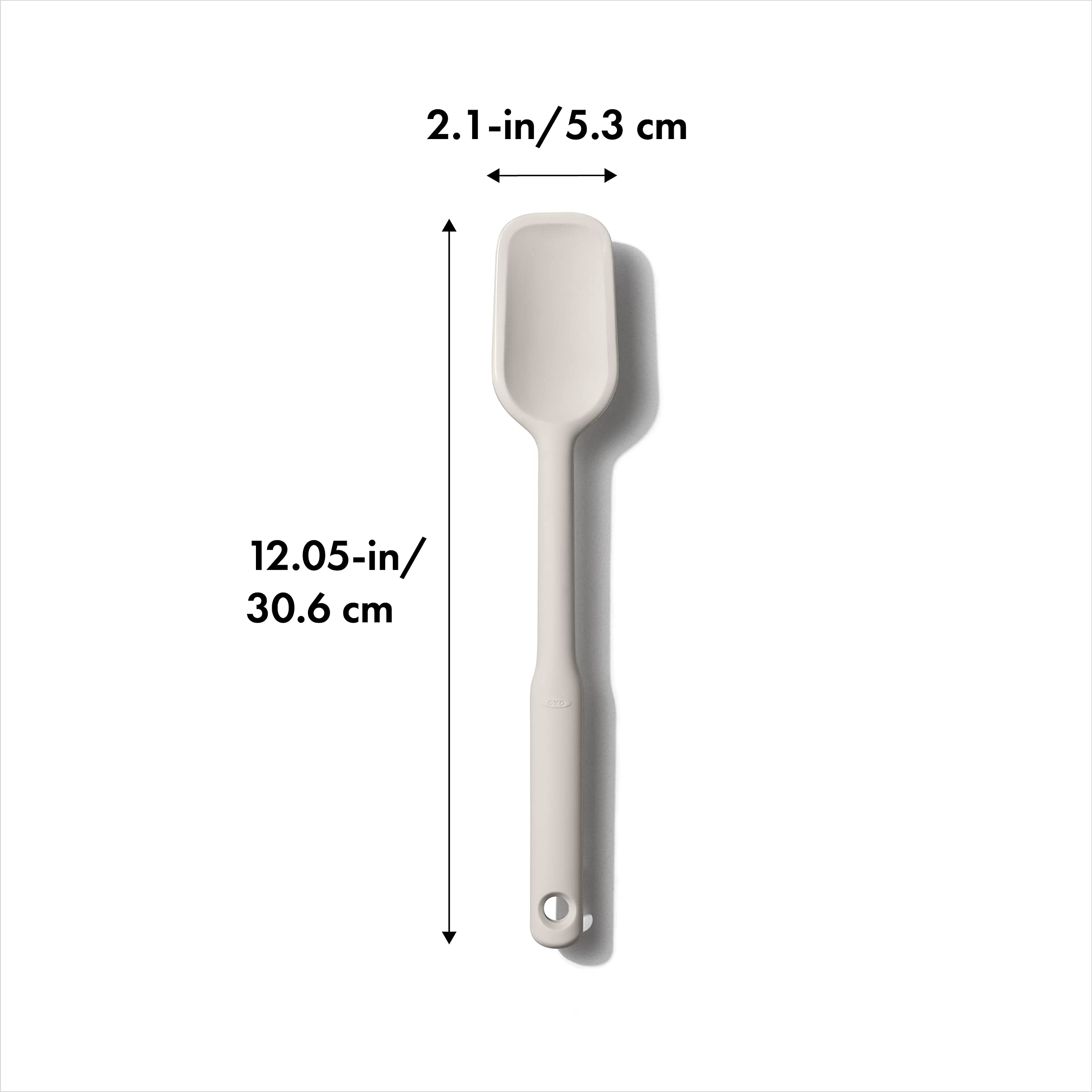 OXO Good Grips silicone spoon spatula heat-resistant for hot sauces and jams