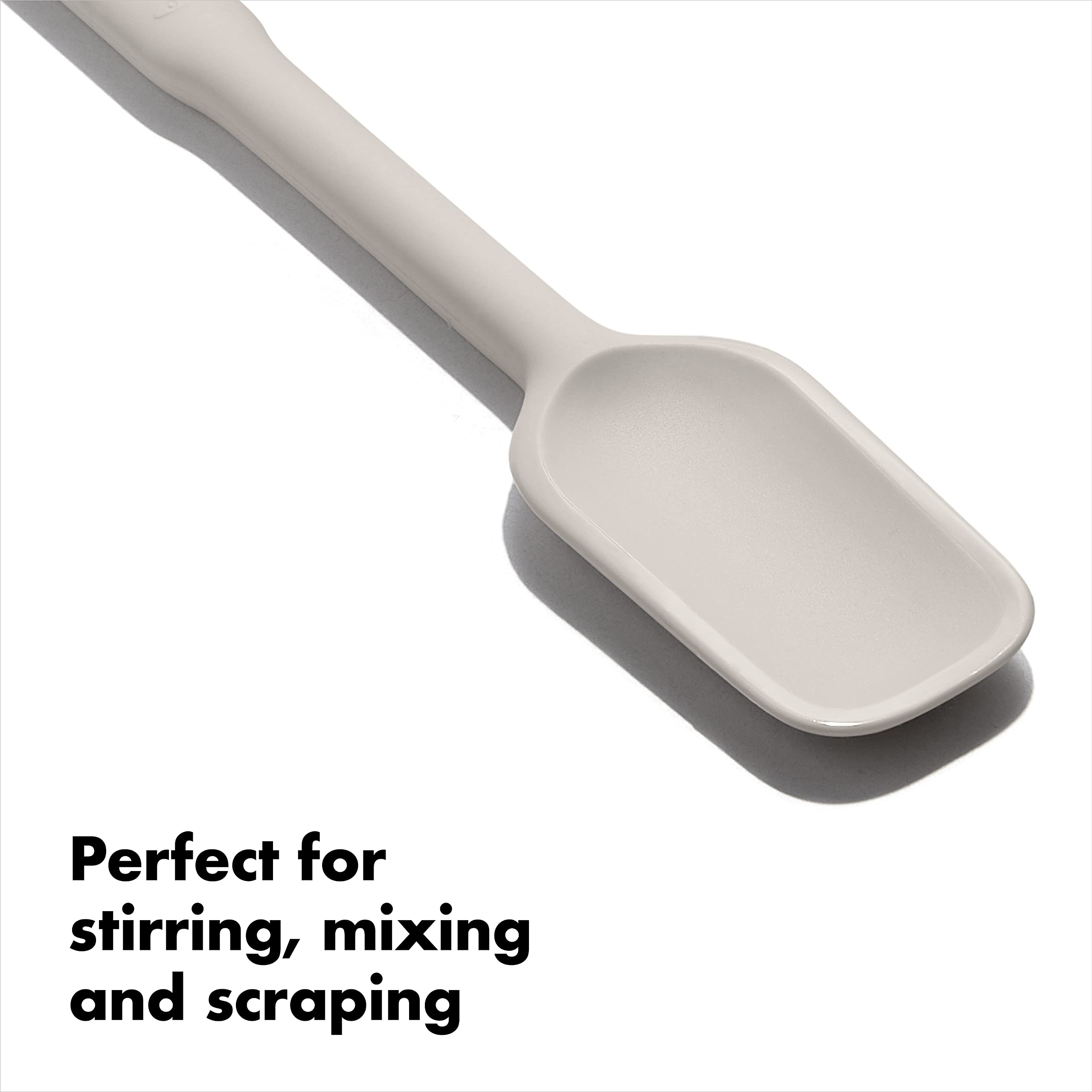 OXO Good Grips silicone spoon spatula dishwasher safe for easy cleanup