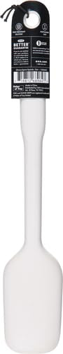 OXO Good Grips silicone spoon spatula beveled edge for precise corner scraping