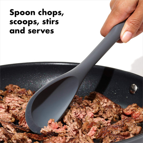 OXO Good Grips flexible-edge design across pans and bowls