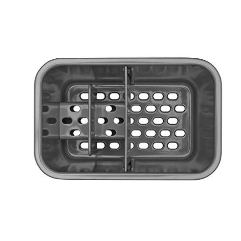 OXO Good Grips sinkware caddy counter organization keeps sponges accessible and dry.