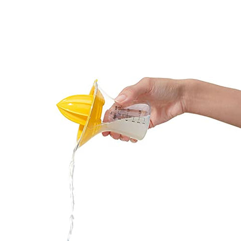OXO Good Grips small citrus juicer BPA-free for safe kitchen use.