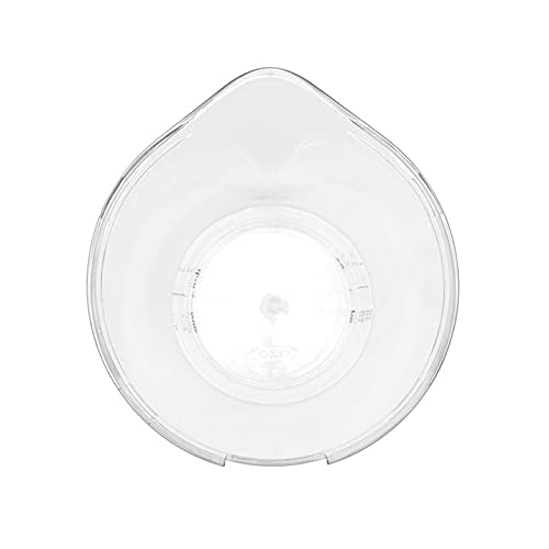 OXO Good Grips small citrus juicer drip-free pour spout prevents spills.