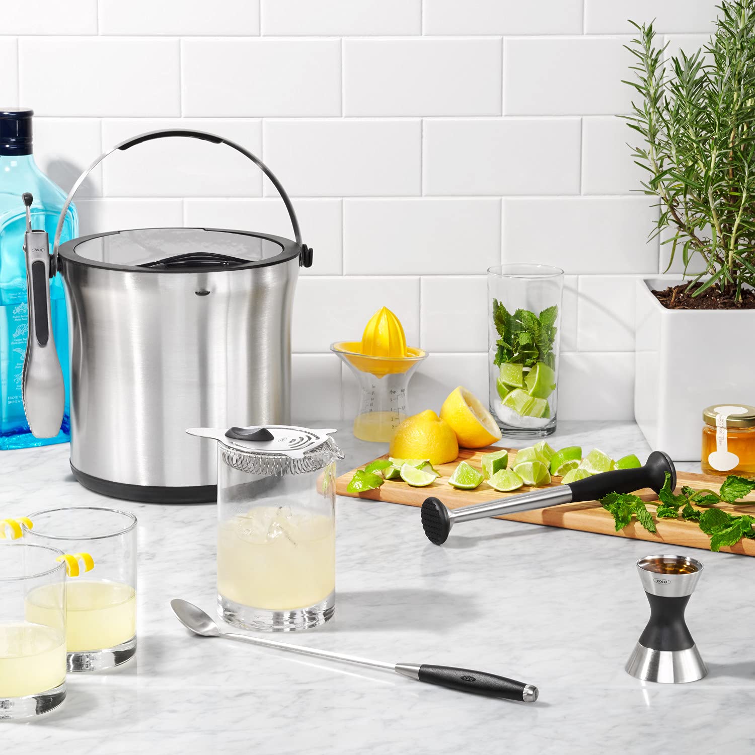 OXO Good Grips small citrus juicer ideal for quick citrus juice at home.
