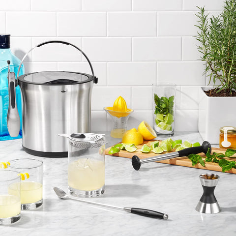 OXO Good Grips small citrus juicer ideal for quick citrus juice at home.