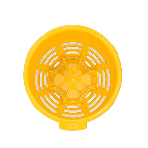 OXO Good Grips small citrus juicer with reamer design for easy juicing.