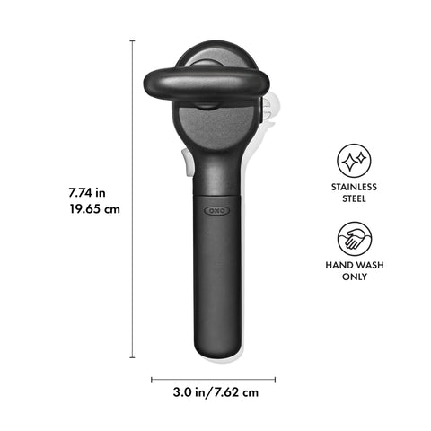 OXO Good Grips Smooth Edge Can Opener is easy to hand-wash and maintain.