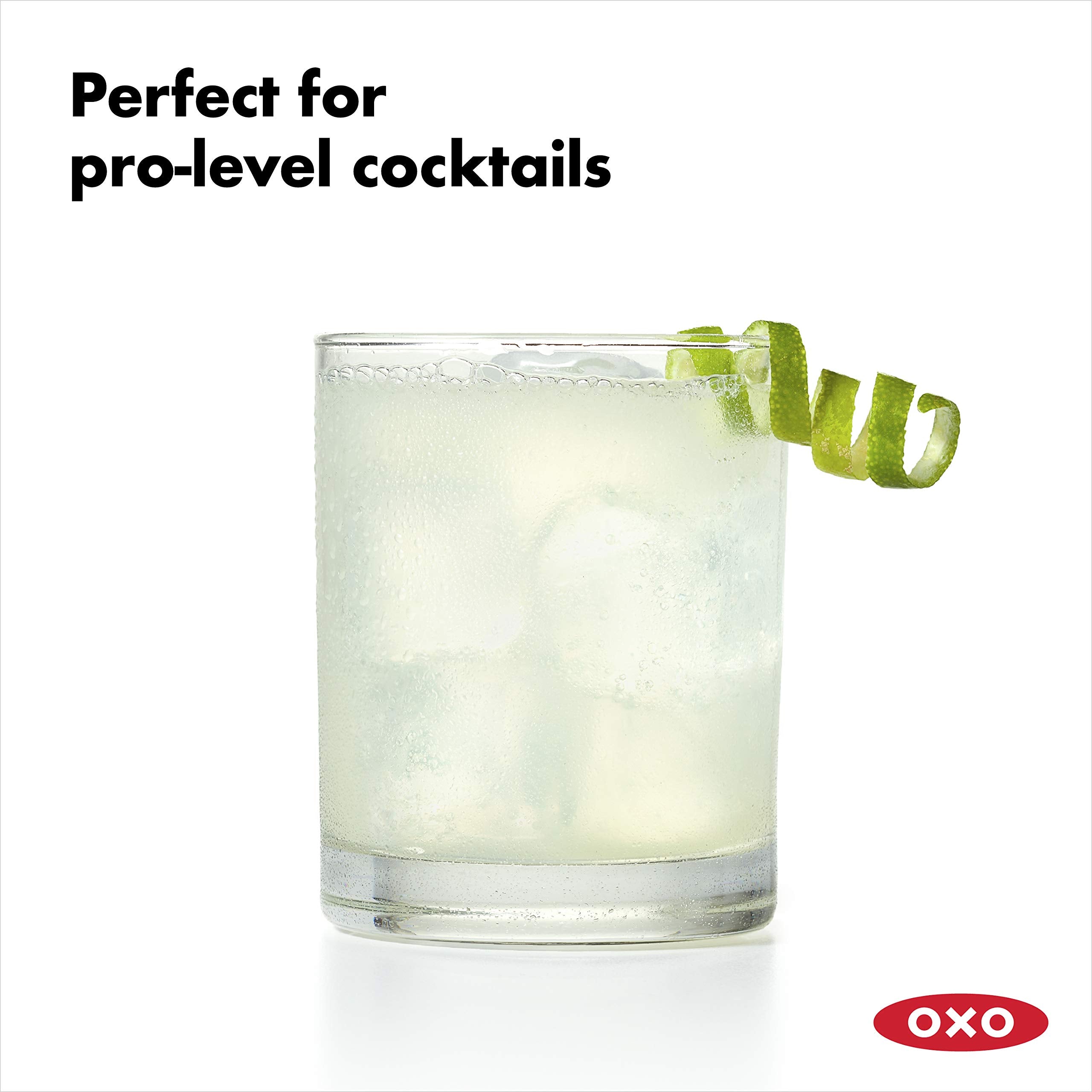 OXO Good Grips soft non-slip handle for secure zesting grip