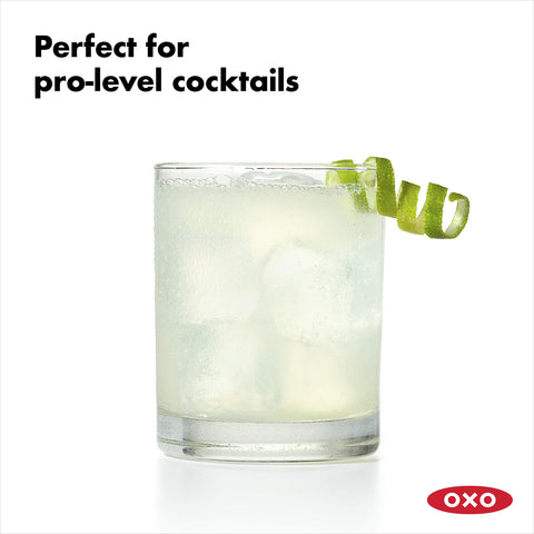 OXO Good Grips soft non-slip handle for secure zesting grip
