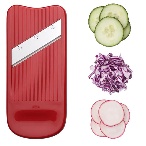 OXO Good Grips unit rests securely with non-slip feet.