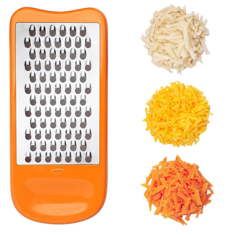 OXO Good Grips container stores blades and serves as a lid.