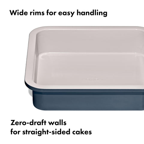 OXO Good Grips square-rolled edge emphasizes structure and strength.
