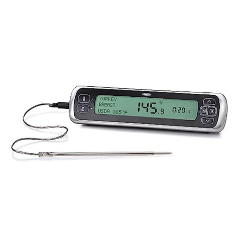 OXO Good Grips stainless steel cord and probe for oven use