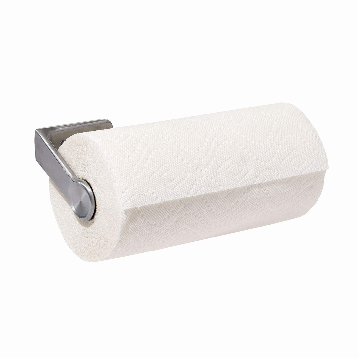 OXO Good Grips Steady Mounted Paper Towel Holder, front view, stylish kitchen accent and easy access.