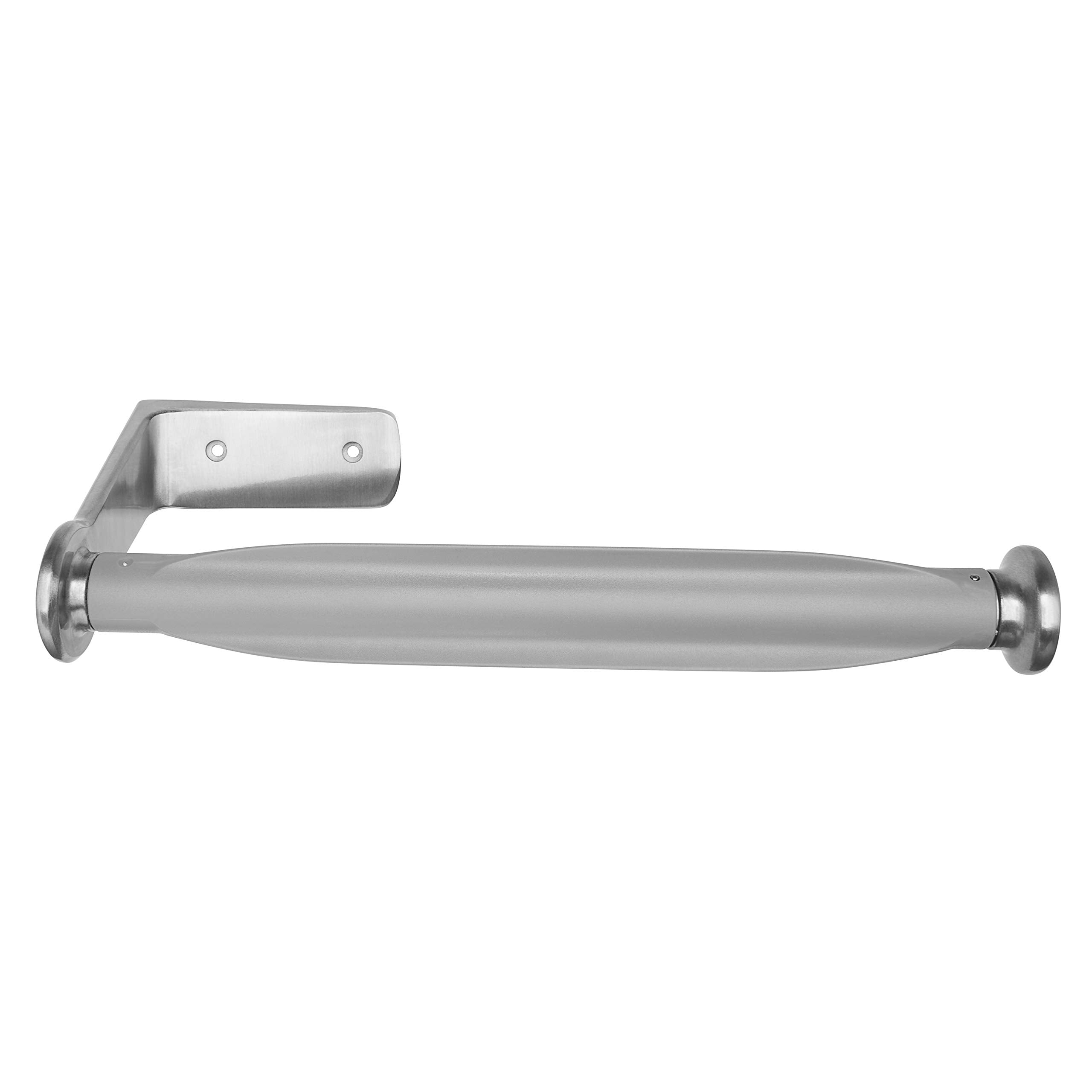 OXO Good Grips Steady Mounted Paper Towel Holder, under-cabinet angle for easy access.