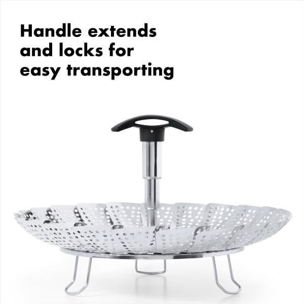OXO Good Grips steamer eight inch pot fit ensures reliable compatibility