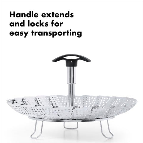 OXO Good Grips steamer eight inch pot fit ensures reliable compatibility