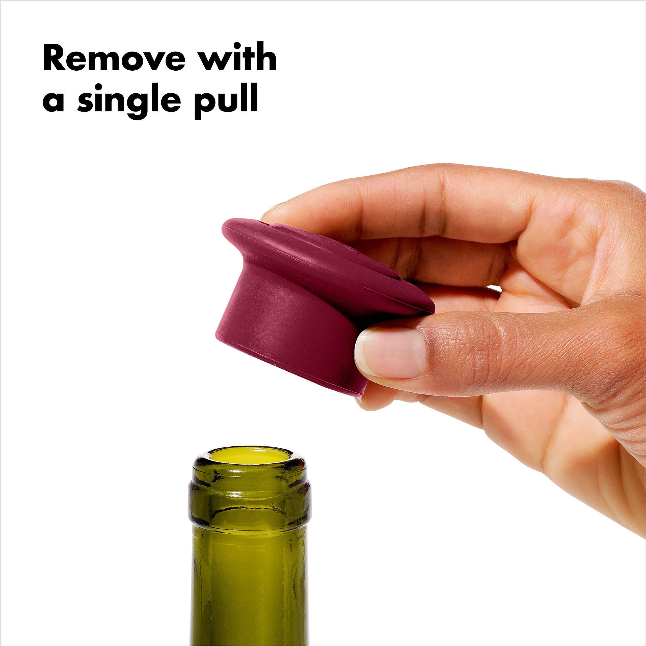 OXO Good Grips three-pack snaps together for compact storage