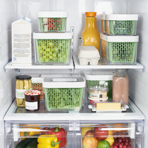 OXO Good Grips container is dishwasher-safe for easy cleanup.