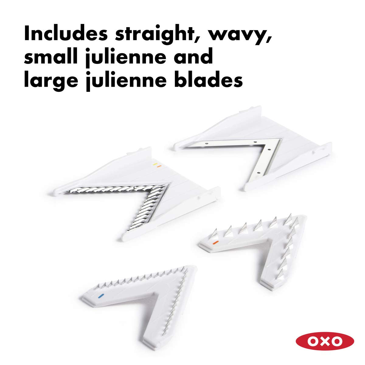 OXO Good Grips straight blade mandoline slicer for smooth, even slices