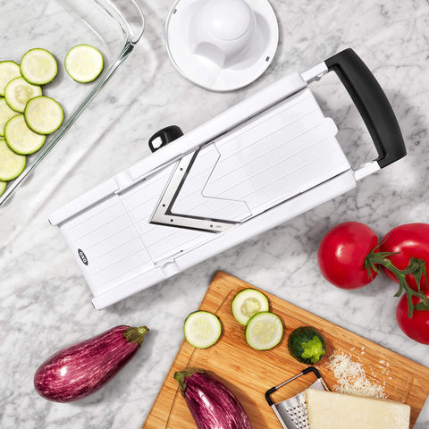 OXO Good Grips thickness settings offer versatile slicing options
