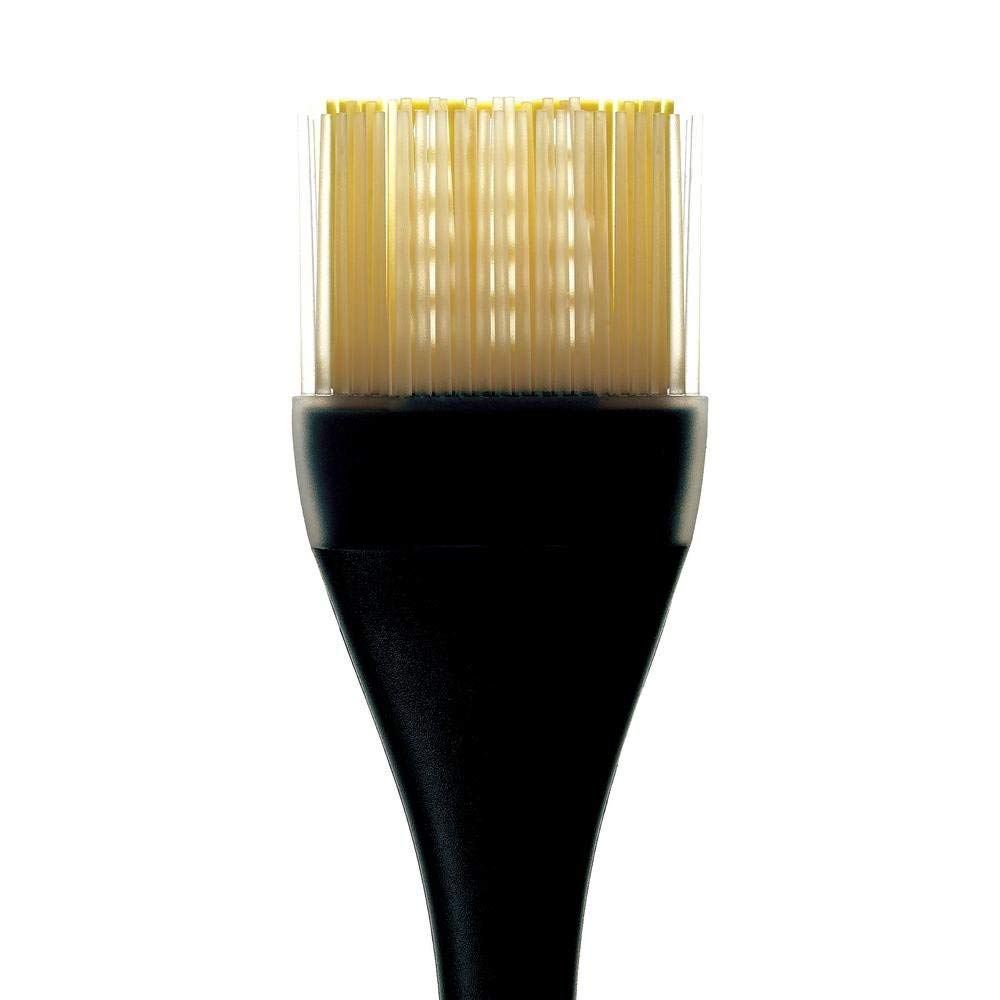 Set of two small silicone brushes for easy cleaning and odor resistance.