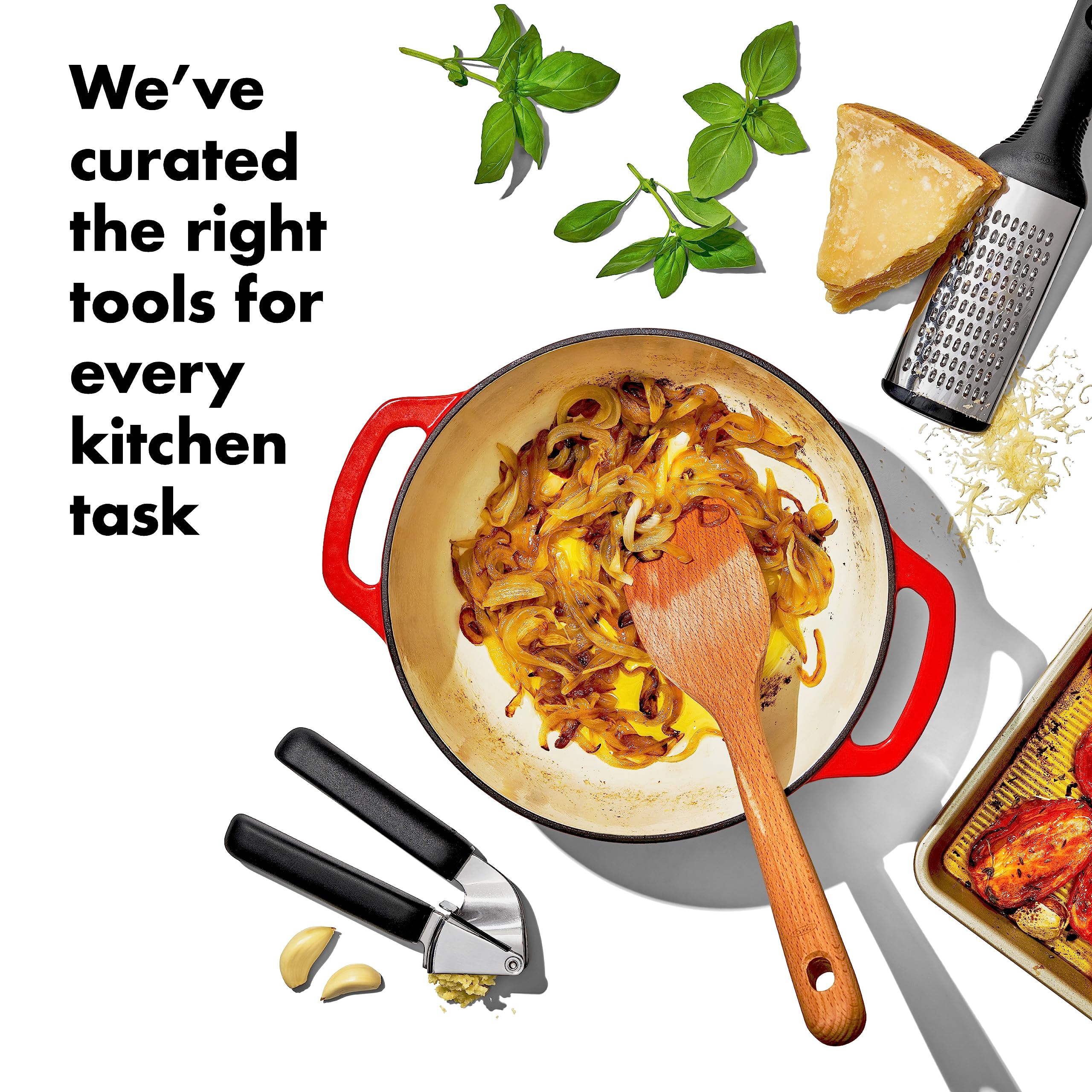 OXO Good Grips large utensil holder keeps tools within reach