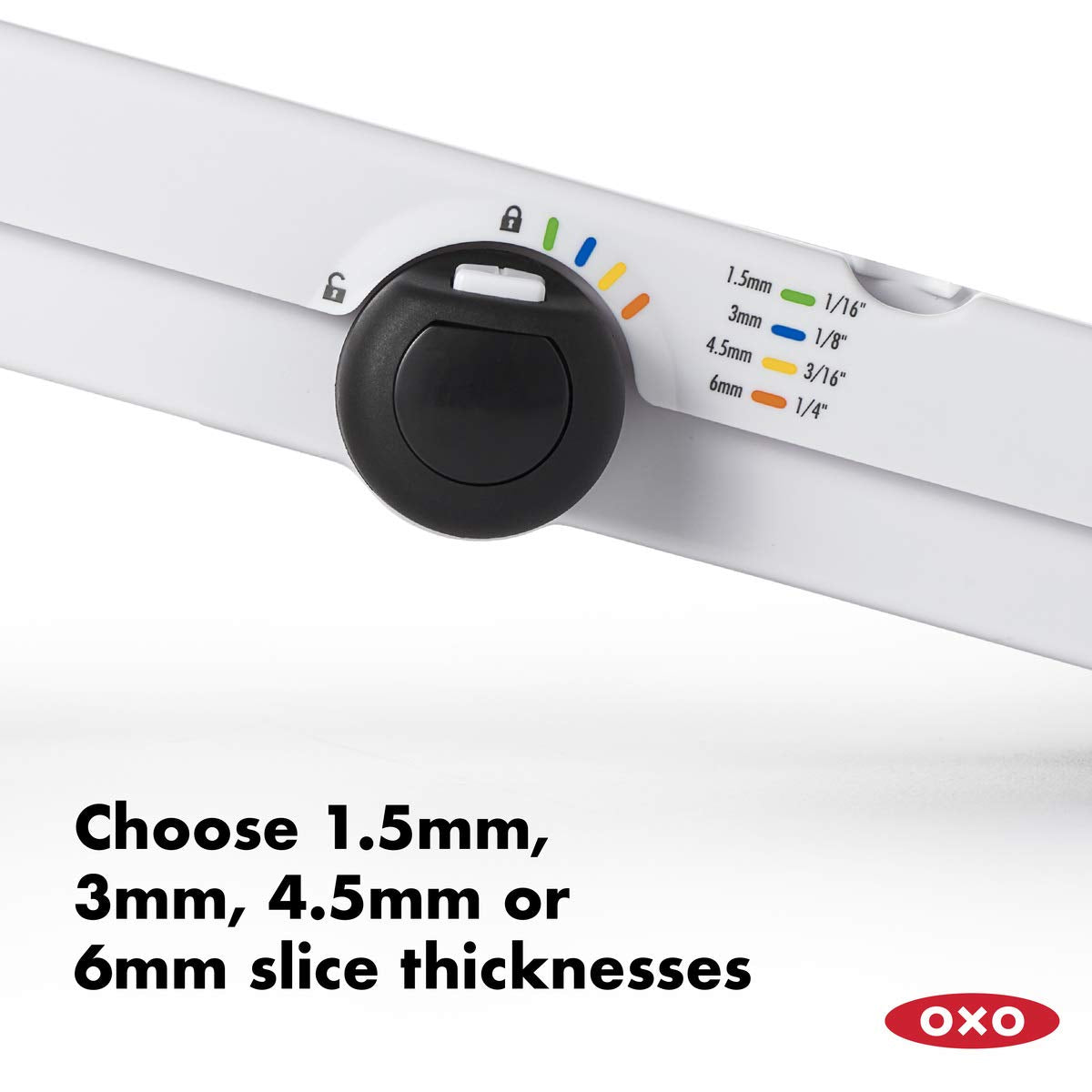 OXO Good Grips wavy blade mandoline slicer for crinkle cuts
