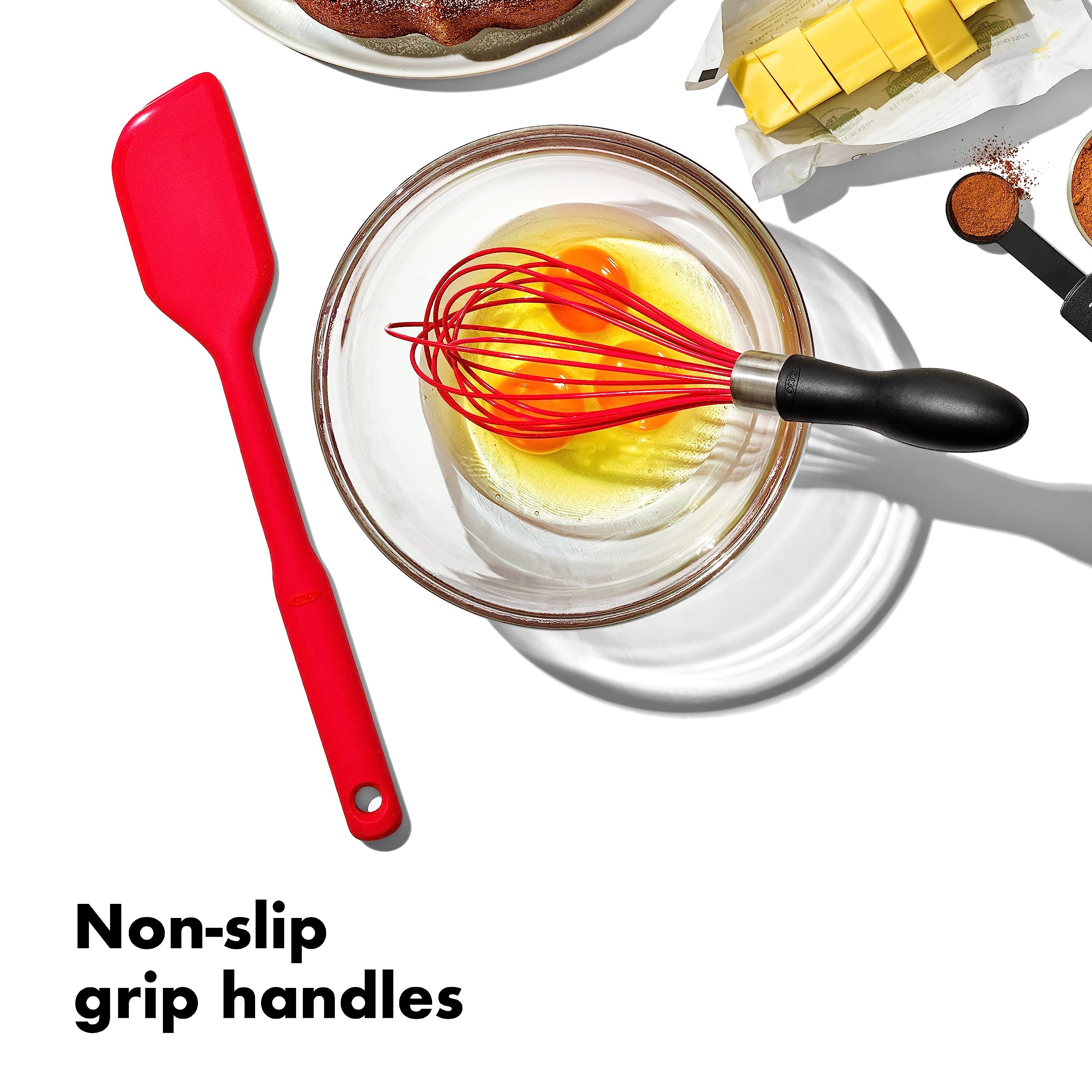 OXO Good Grips wooden slotted spoon ideal for draining and serving