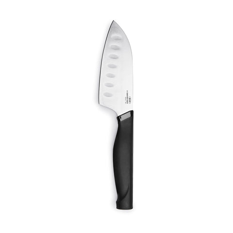OXO Mini Santoku knife blade for precise chopping and mincing.