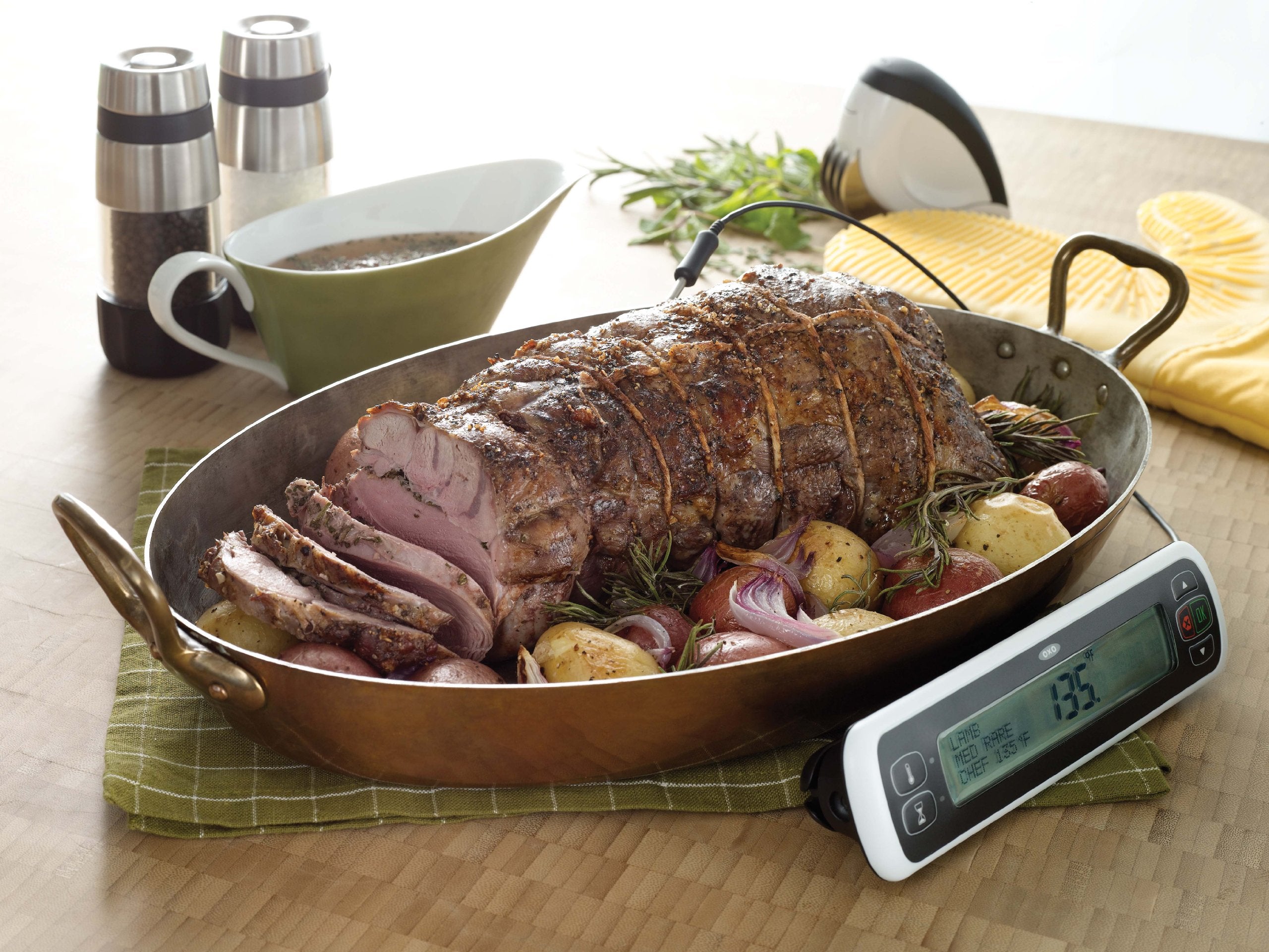 OXO ceramic grinders are non-corrosive and flavor-safe