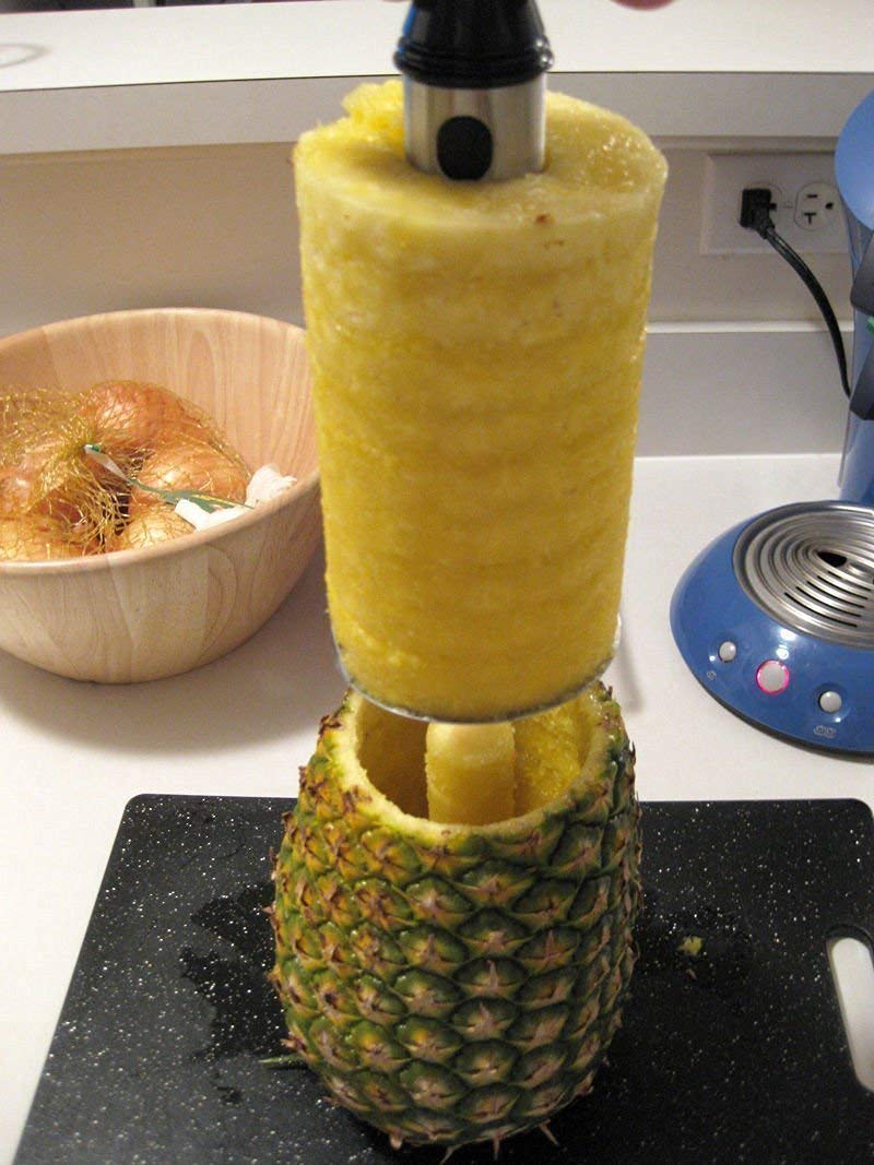 OXO Pineapple Corer & Slicer compact storage in a drawer