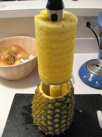 OXO Pineapple Corer & Slicer compact storage in a drawer