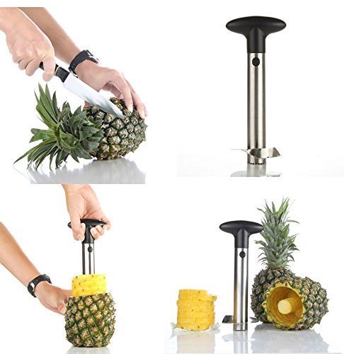 OXO Pineapple Corer & Slicer with separable parts for thorough cleaning