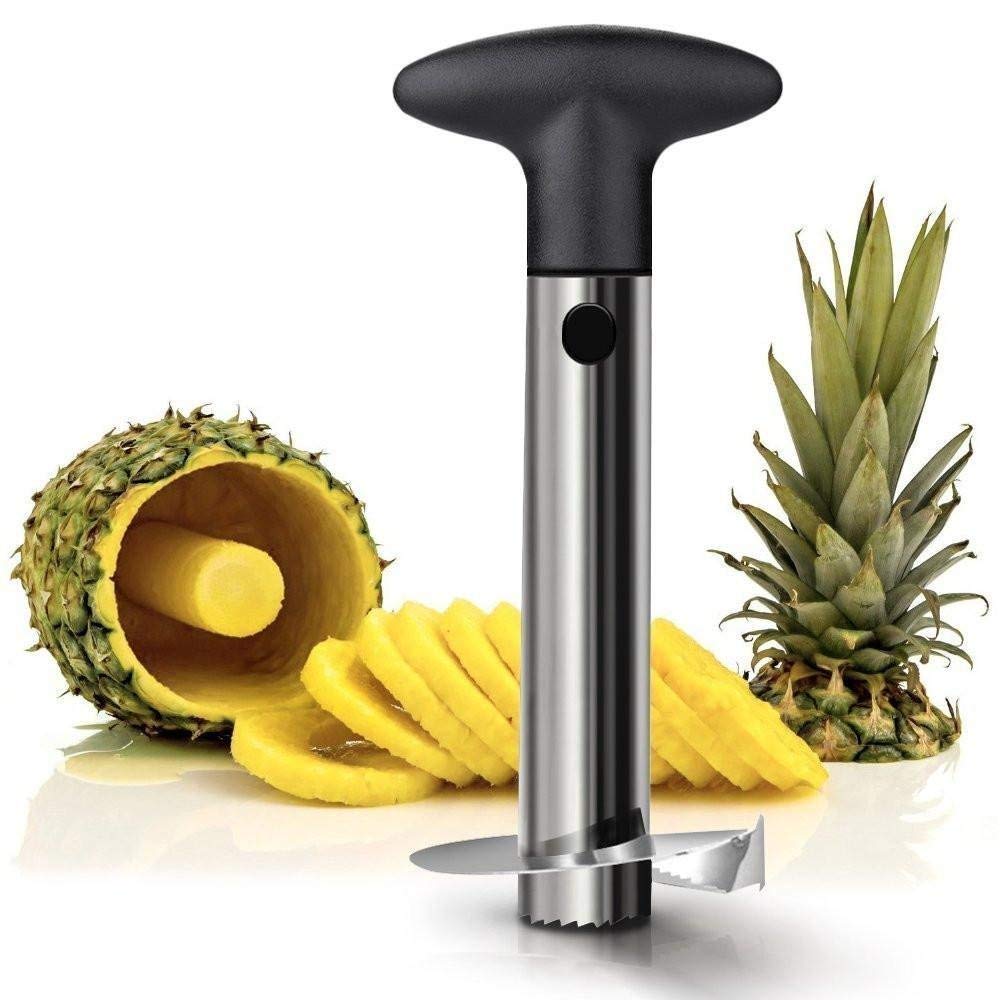OXO Pineapple Corer & Slicer top view showing quick pineapple ring prep