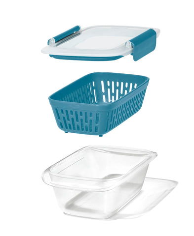 BPA-free and durable material replaces disposable plastic for reuse.