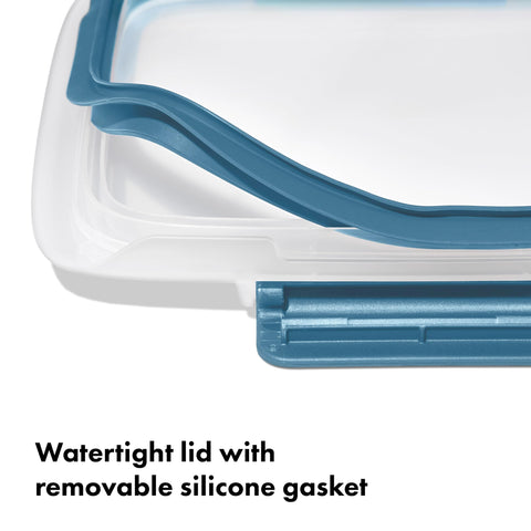 Dishwasher, microwave, and freezer safe for versatile use.
