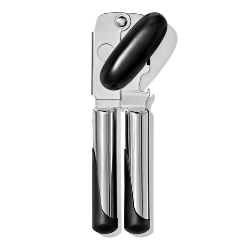 OXO SteeL Can Opener with sharp stainless-steel blades for smooth can opening