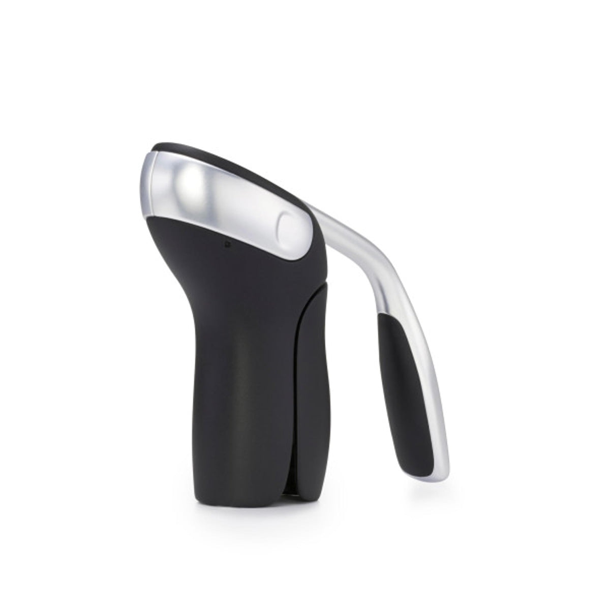 OXO Steel Vertical Lever Corkscrew in action for smooth cork removal