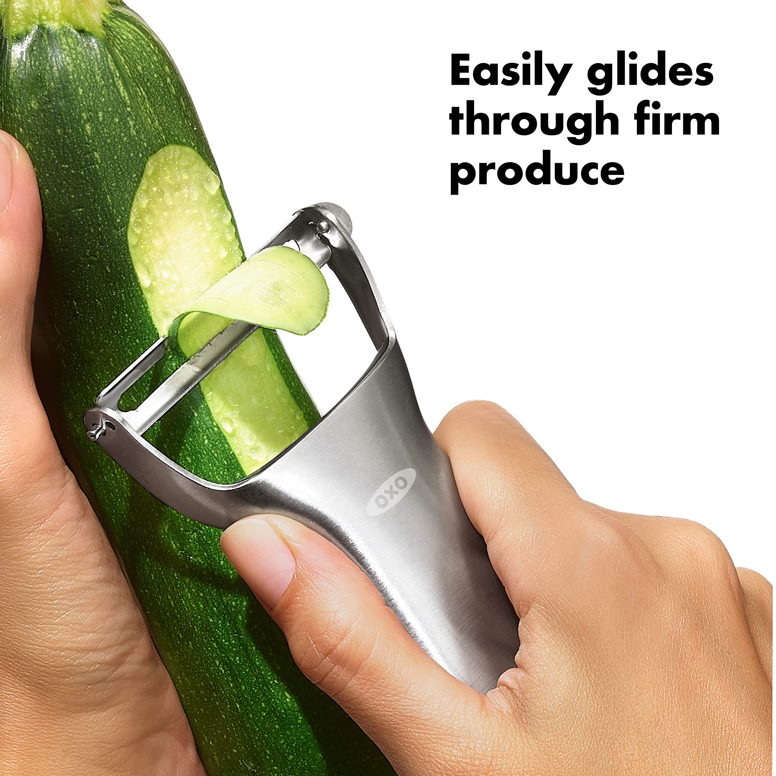OXO Steel Y-Peeler dishwasher safe for easy cleanup after cooking