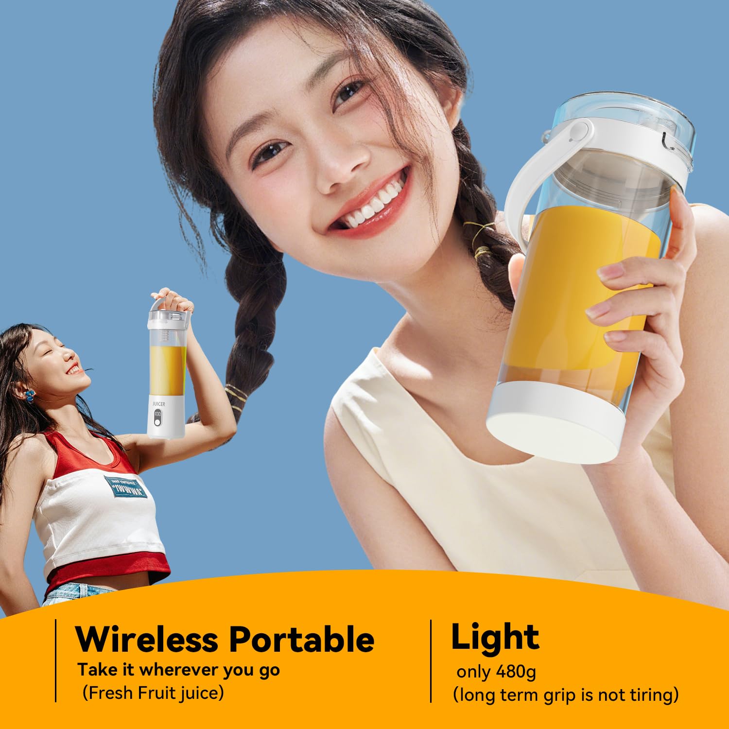 Oxzeps compact design fits in small kitchens and bags.
