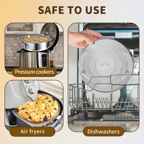 OYAOL oven-safe up to 450°F for versatile baking.