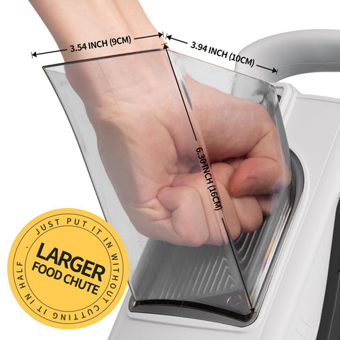 OYKEFAW safe mandoline slicer safety blade feature preventing hand injuries