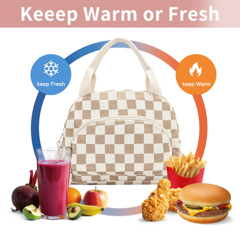 OYLOLA durable corduroy lunch bag designed for daily use