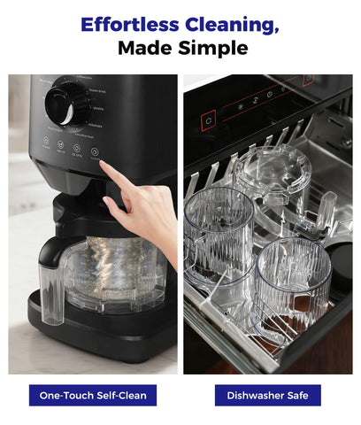OYLUS compact kitchen setup demonstrates easy three-step process.