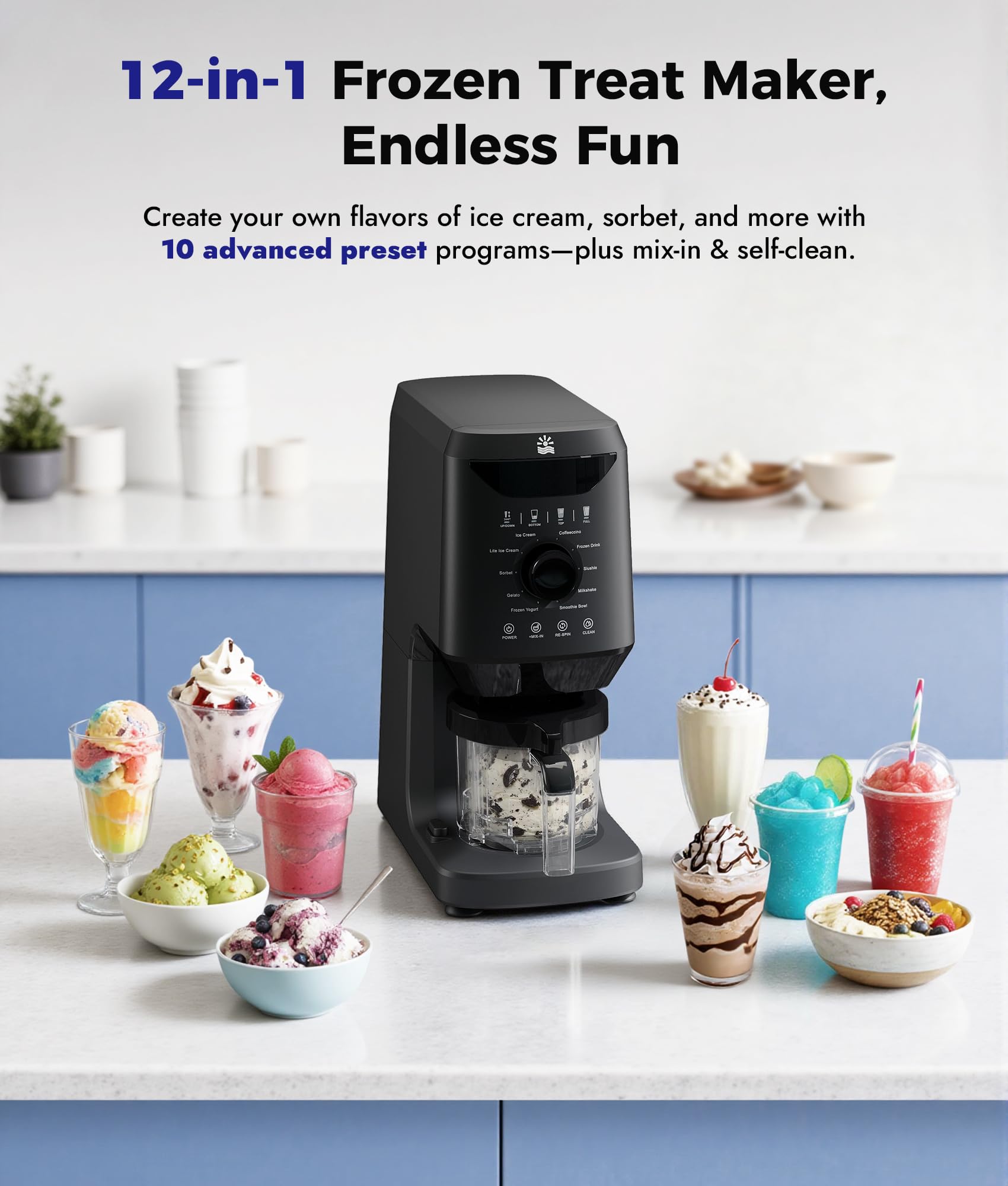 OYLUS dual-drive blending system in action delivers smooth textures.