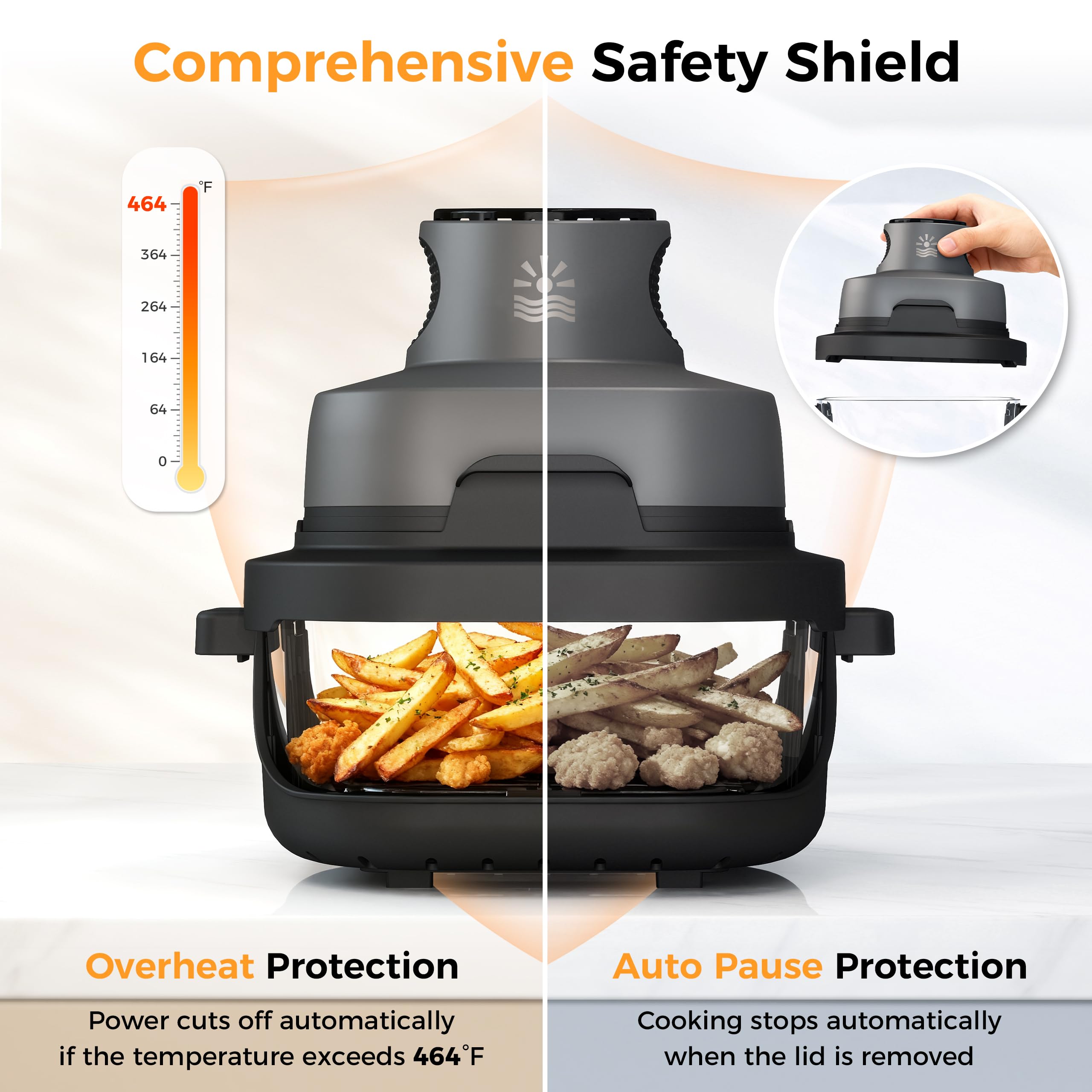 OYLUS easy-clean glass containers safe for freezer, microwave, dishwasher